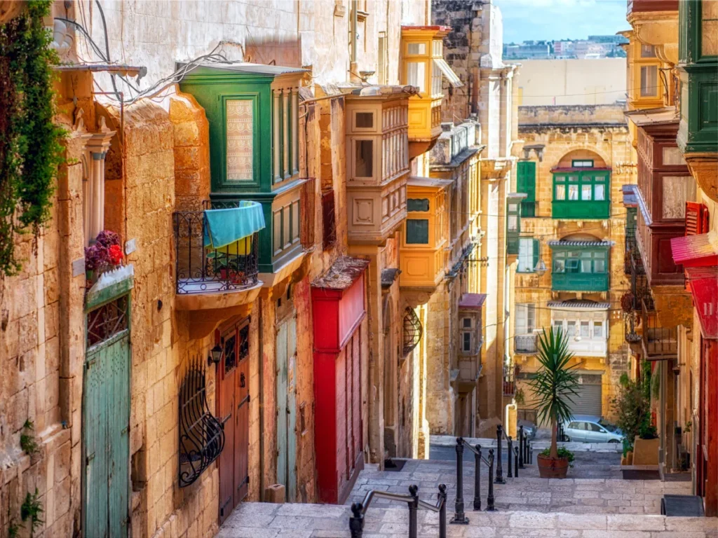 Incredible Street of Valletta, Malta