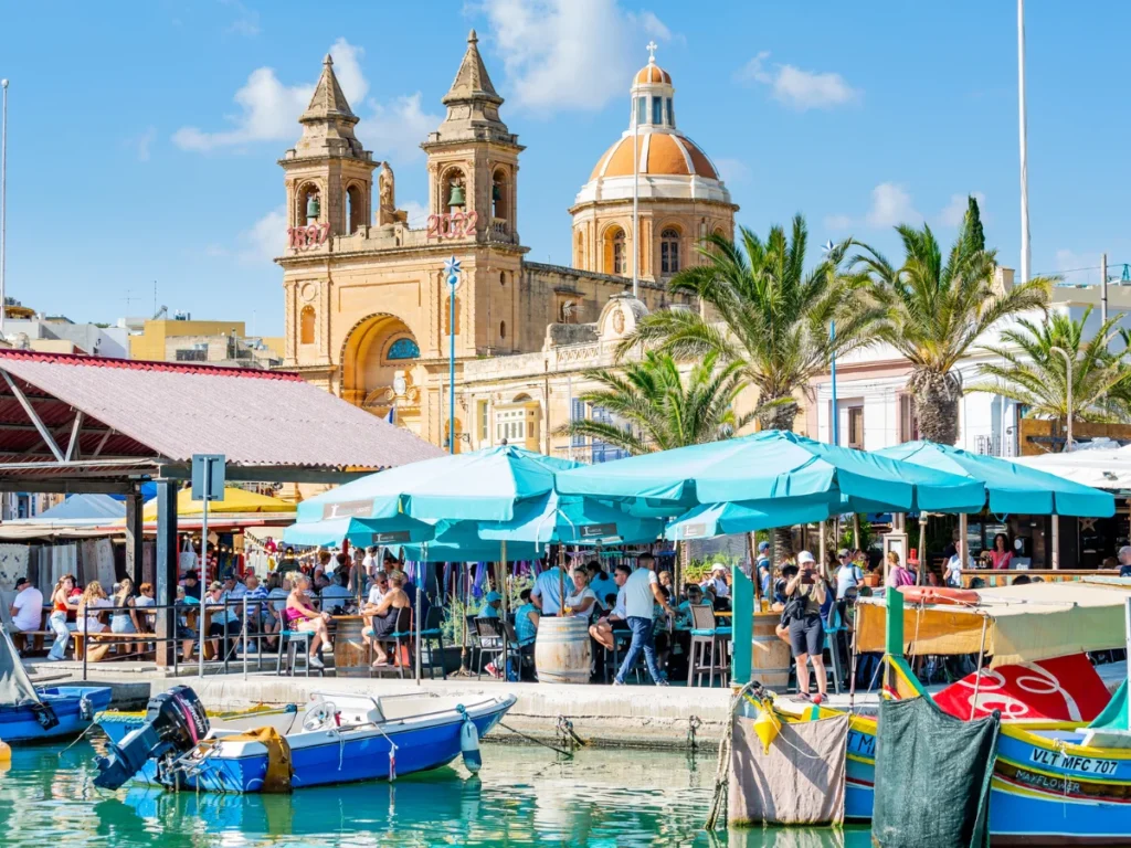 Marsaxlokk is a wonderful destination in Malta