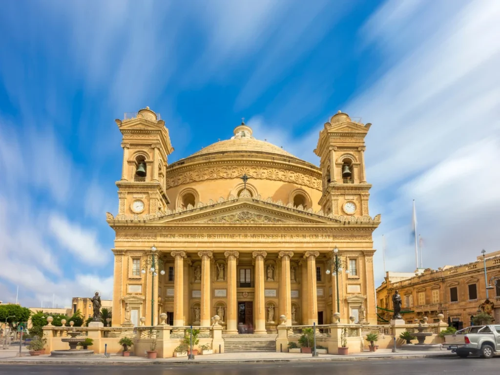 The wonderful Mosta Dome in Malta