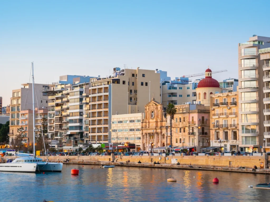 View of Sliema, Malta